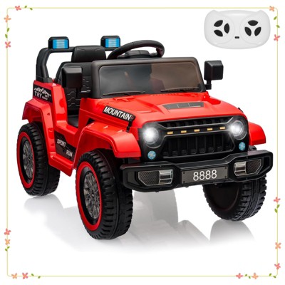 12V Kids Ride On Truck Car, Battery Powered Electric Vehicles with Remote Control