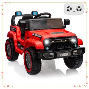 12V Kids Ride On Truck Car, Battery Powered Electric Vehicles with Remote Control - 1 of 4