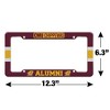 Central Michigan University Alumn License Plate Tag Frame - 4 of 4