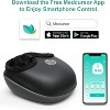 Medcursor Foot Massager with Heat, Shiatsu Deep Kneading Machine, Multi Air Compression Intensity, Smart APP Mobile Remote Control - 3 of 4
