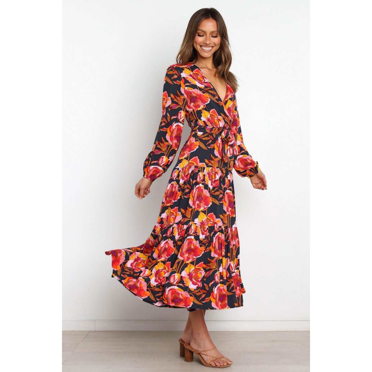 Женские платья Petal and Pup Women's Balsa Dress - Navy Floral XS — фото 8