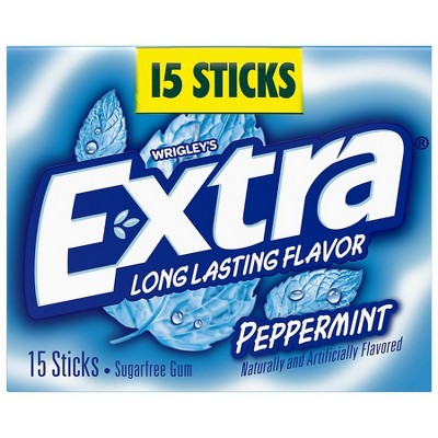 Extra Sugarfree Gum Peppermint 15.0 ea
