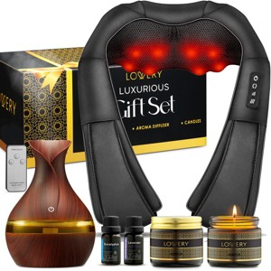 Lovery Aromatherapy Spa Gift Set - 8pc Ultimate Relaxation Massage Kit - 1 of 4
