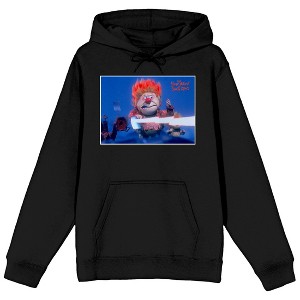 The Year Without Santa Claus Heat Miser Screenshot Men's Black Graphic Hoodie - 1 of 3