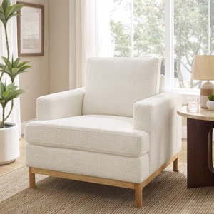 VANOMi 33.5'' Contemporary Upholstered Accent Chair - 1 of 4
