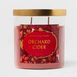 Lidded Glass Jar Orchard Cider Candle - Opalhouse™