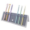 MODA Brush Posh Pastel Delicate Eye Travel Sized Makeup Brush Kit with Flip Case- 7pc - 2 of 4