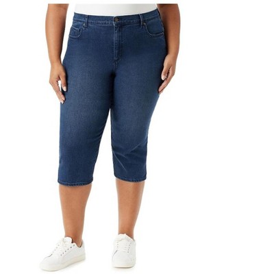 Gloria Vanderbilt Womens All Around Slimming Casual Capri Pants