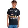 Seven Times Six Super Mario Bros T-Shirt Men's Here We Go Short Sleeve Graphic Top Black - 2 of 4