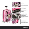 Disney Minnie Mouse Bows & Shooting Stars Black & Pink 16.5" Rolling Luggage - 4 of 4