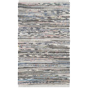 Rag Rug RAR121 Hand Woven Indoor Rugs - Safavieh - 1 of 4