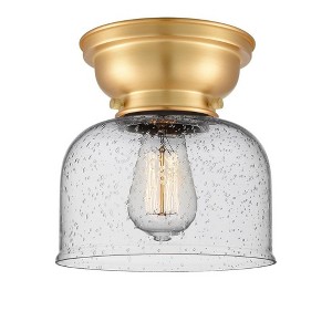 Bell - 1 Light Flush Mount In Industrial Style-7.88 Inches Tall and 8 Inches Wide - 1 of 1