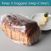 Clear Plastic Bread Storage Bags 8" x 4" x 20" – 700 Count Food-Grade Disposable Bags for Homemade Bread, Pastries & Baked Goods - 4 of 4