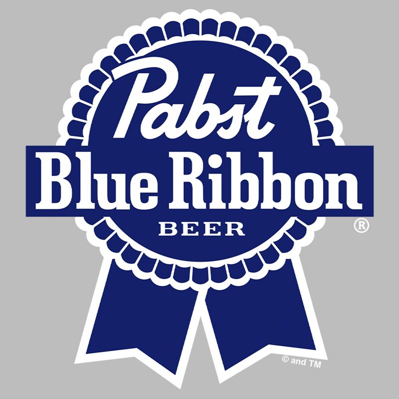 Men's Pabst Beer Blue Ribbon Logo T-Shirt, 2 of 6