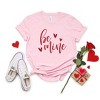 Simply Sage Market Women's Be Mine Cursive Short Sleeve Graphic Tee - 3 of 4