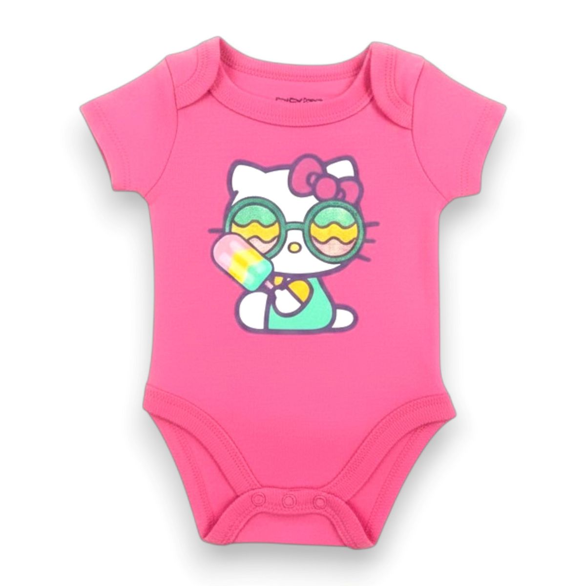 Hello Kitty Infant Girls' 3-Piece Short Sleeve Bodysuit Sets - thumbnail 2