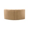 Meridian Furniture,Arc Velvet Modular Sofa - 3 of 4