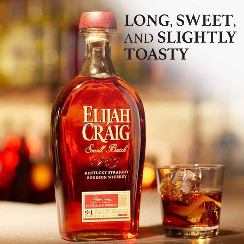 Elijah Craig Small Batch Bourbon Whiskey - 750ml Bottle, 6 of 12