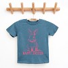 The Juniper Shop Happy Easter Bunny Outline Youth Short Sleeve Tee - 2 of 4