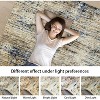 2'x6' Washable Soft Runner Rug, Abstract Design for Bedroom, Living Room, Kitchen, Non-Slip, Stain-Resistant, Low Pile, Blue Grey - 4 of 4