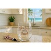 Pavilion Gift Company - Beach - Bottle Stopper and 20 oz Stemless Gift Set - Drinkware - 2 of 4