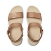 Lands' End Women's Comfort Adjustable Leather Sandals - 2 of 4