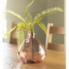VivaTerra Askew Recycled Glass Balloon Vase, 9" - 2 of 2