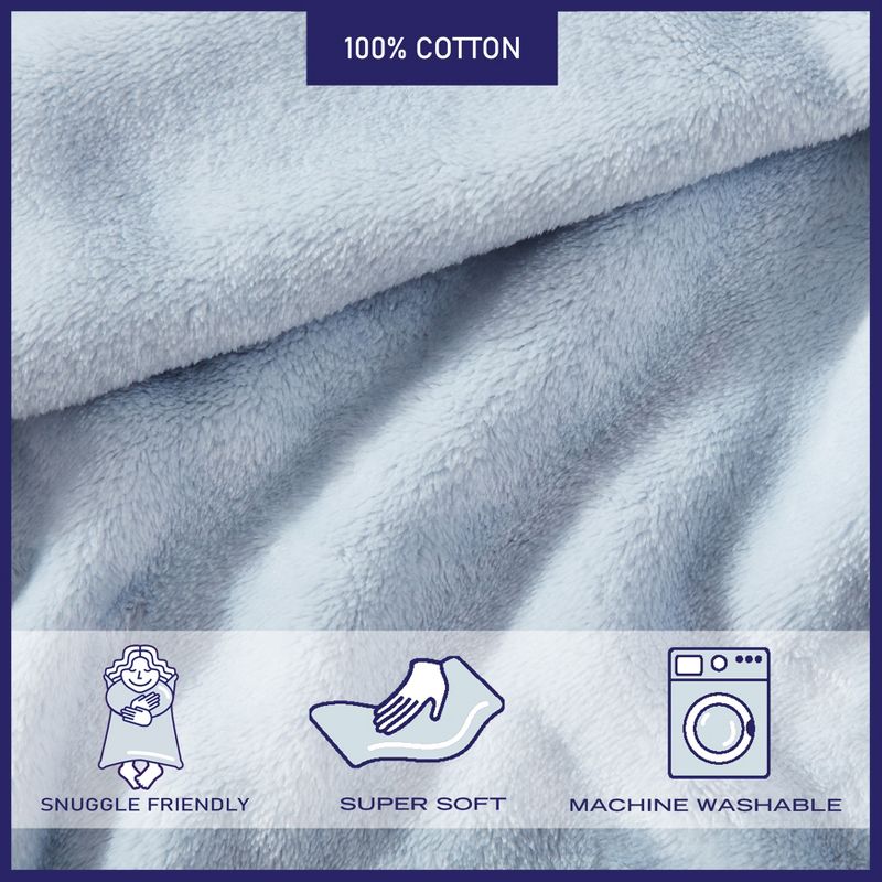 Poppy & Fritz Ultra Soft Plush Fleece Blanket Collection, 3 of 11