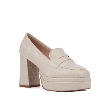 Fashion To Figure Women's Madelyn Platform Loafer - Wide Width