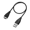 Insten 2 Pack Fitbit Charge HR USB Charging Cable, USB Replacement Charging Cable Cord, 9.5 In - 3 of 4
