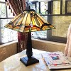 Chloe Lighting Archie Tiffany-style Mission Stained Glass Table Lamp 24" Height - 2 of 3