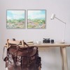 Stupell Industries Abstract Cottage Meadow 2pc Framed Giclee Art Set, Gray, 17" x 17" - 2 of 4