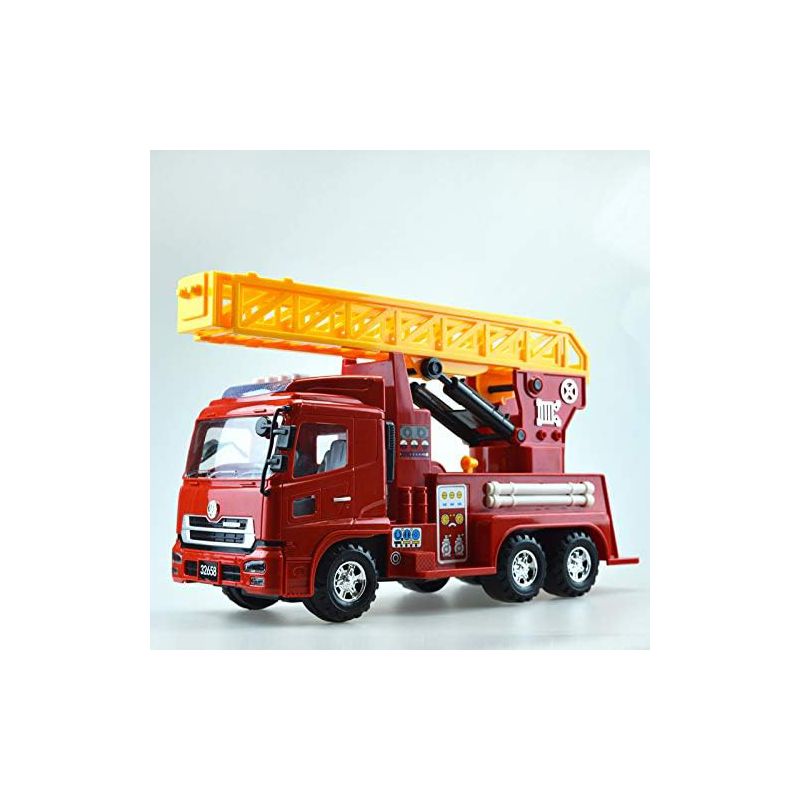 Big Daddy Extra Big Red Fire Truck with Lights and Sounds and Extendable Ladder, 1 of 4