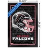 Trends International NFL Atlanta Falcons - Neon Helmet 23 Framed Wall Poster Prints - 3 of 4