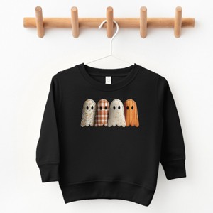 Four Ghosts Shadow Quilted Printed - Toddler Graphic Sweatshirt and Youth Graphic Sweatshirt - 1 of 3