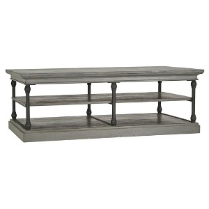 Belvidere Cocktail Table - Gray - Inspire Q