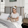 Acoinel Wall Mounted Headboard,for Bedroom,Modern Style Headboard with Faux Leather Straps for Bedroom,Entryway - 2 of 4