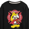 Boys' - Disney - Firefighter Mickey Long Sleeve Graphic T-Shirt - 2 of 4