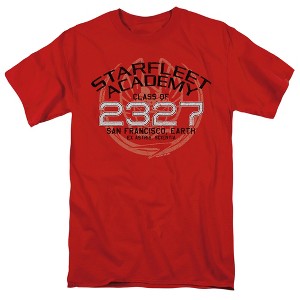 Star Trek Picard Graduation Adult T-Shirt Red - 1 of 4