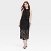 Women's Lace Midi A-Line Skirt - A New Day™ - 3 of 3