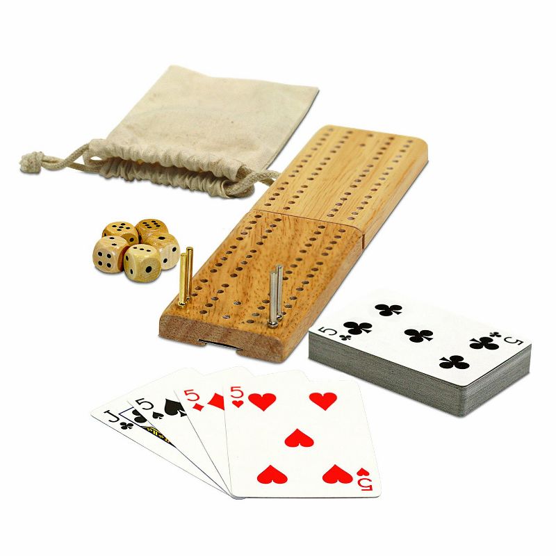 WE Games Cribbage and More Travel Game Pack, 1 of 7