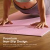 Sunny Health & Fitness Anti-Slip Dual Color Exercise Yoga Mat - 3 of 4
