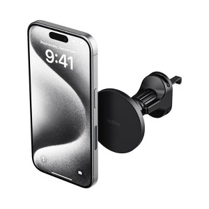 iOttie iTap 3 MagSafe Compatible Car Air Vent Mount with Magnetic Ring Adapter - Black - 1 of 4