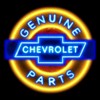 Men's General Motors Neon Genuine Parts T-Shirt - 2 of 4