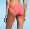 Women's Jacquard Cheeky Bikini Bottom - Shade & Shore™ Neon Pink - image 2 of 4