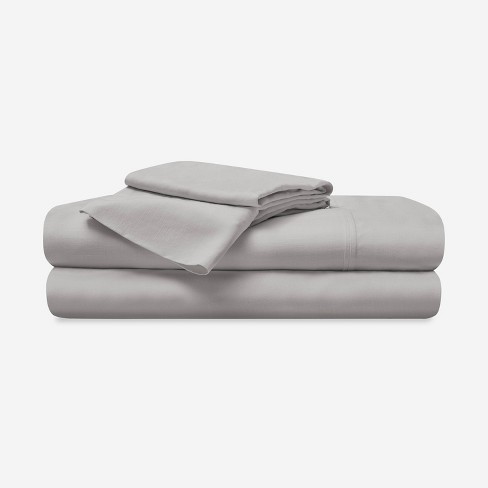 Bedgear Queen Hyper Linen Sheet Set Light Gray: Rayon From Bamboo Blend ...