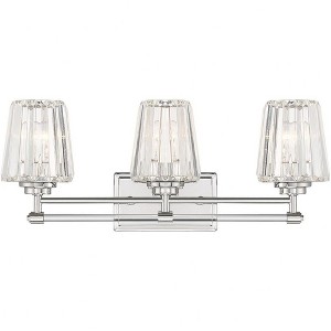 Savoy House Garnet 3 - Light Vanity in  Polished Nickel - 1 of 1