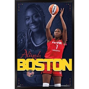 Trends International WNBA Indiana Fever - Aliyah Boston 25 Framed Wall Poster Prints - 1 of 4
