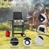 ROVSUN 2-4 Burner Propane Gas Griddle with Ignition and Regulator, 20000-40000BTU Potatble Grill for Backyard Patio Outdoor Cooking BBQ - 3 of 4