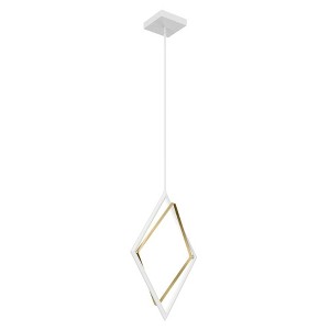 Elan Lighting Darski 1 - Light Pendant in  White - 1 of 3